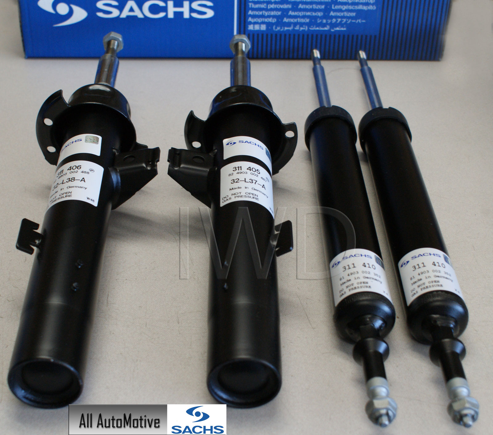 BMW E90 E91 E92 E93 328i 335i 335is OE Sachs Boge Strut Shock Set Set